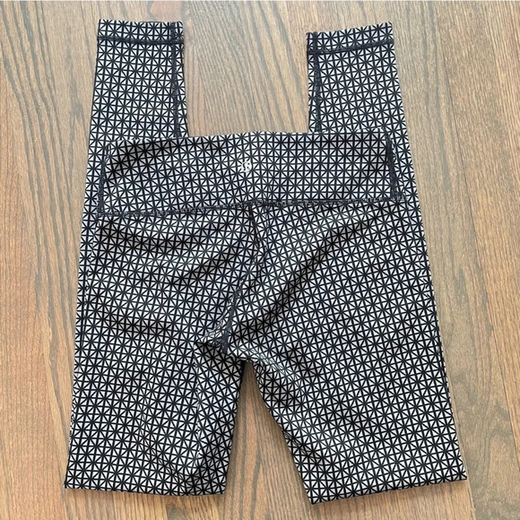 Lululemon Wunder Under Pant Full-On Luon Tri Geo Silver Spoon Black 4 W5G95S - Picture 9 of 12